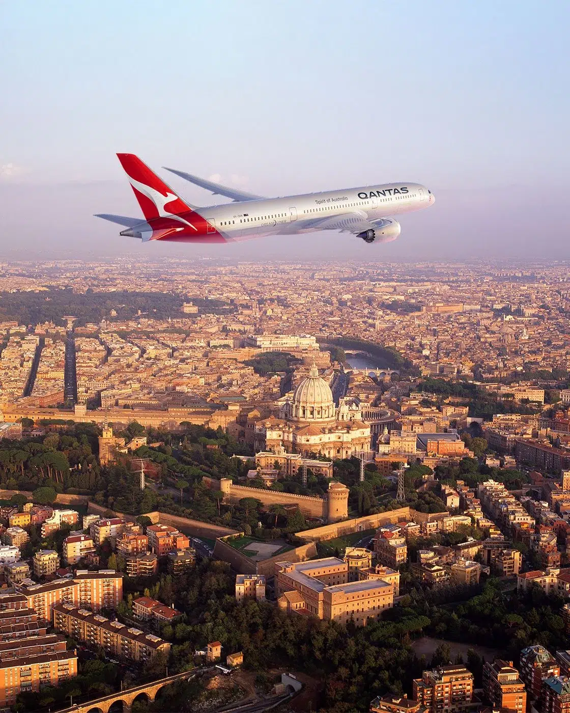 Qantas Expands Perth–Rome Seasonal Service in 2026