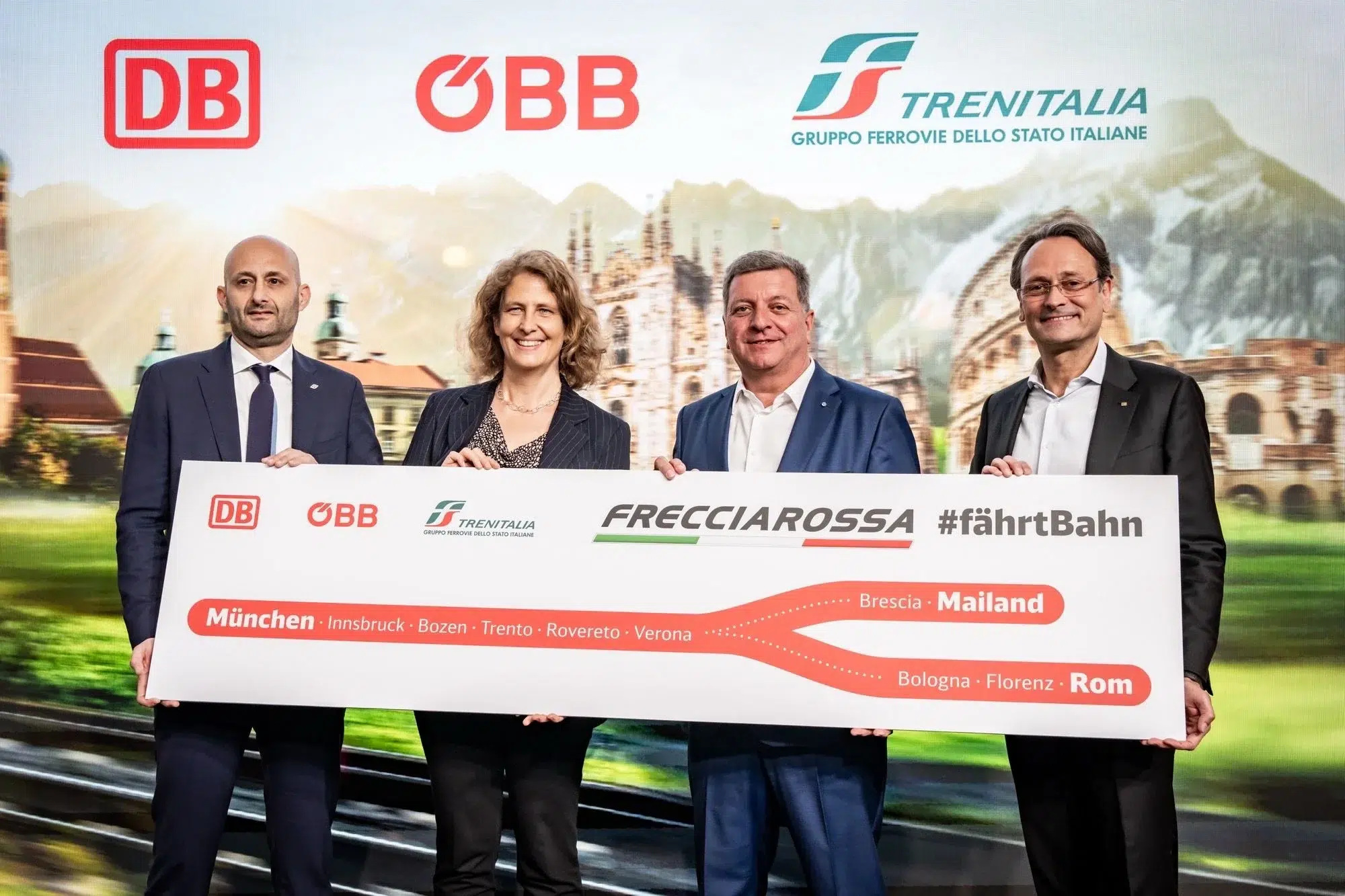 Frecciarossa Links Italy, Germany, and Austria by 2026